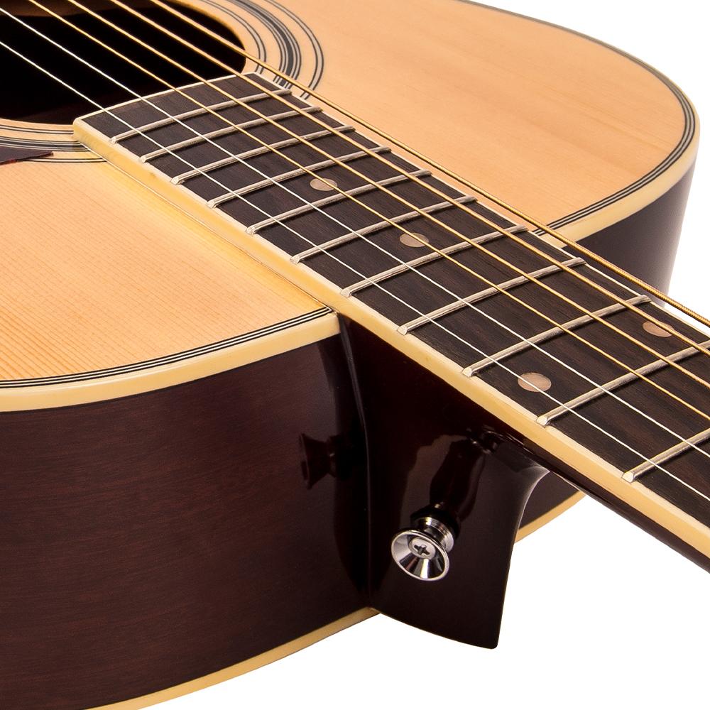 Vintage V300 Acoustic Folk Guitar Outfit ~ Natural - Fair Deal Music