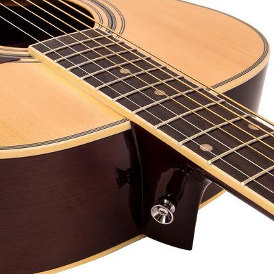 Vintage V300 Acoustic Folk Guitar Outfit ~ Natural - Fair Deal Music