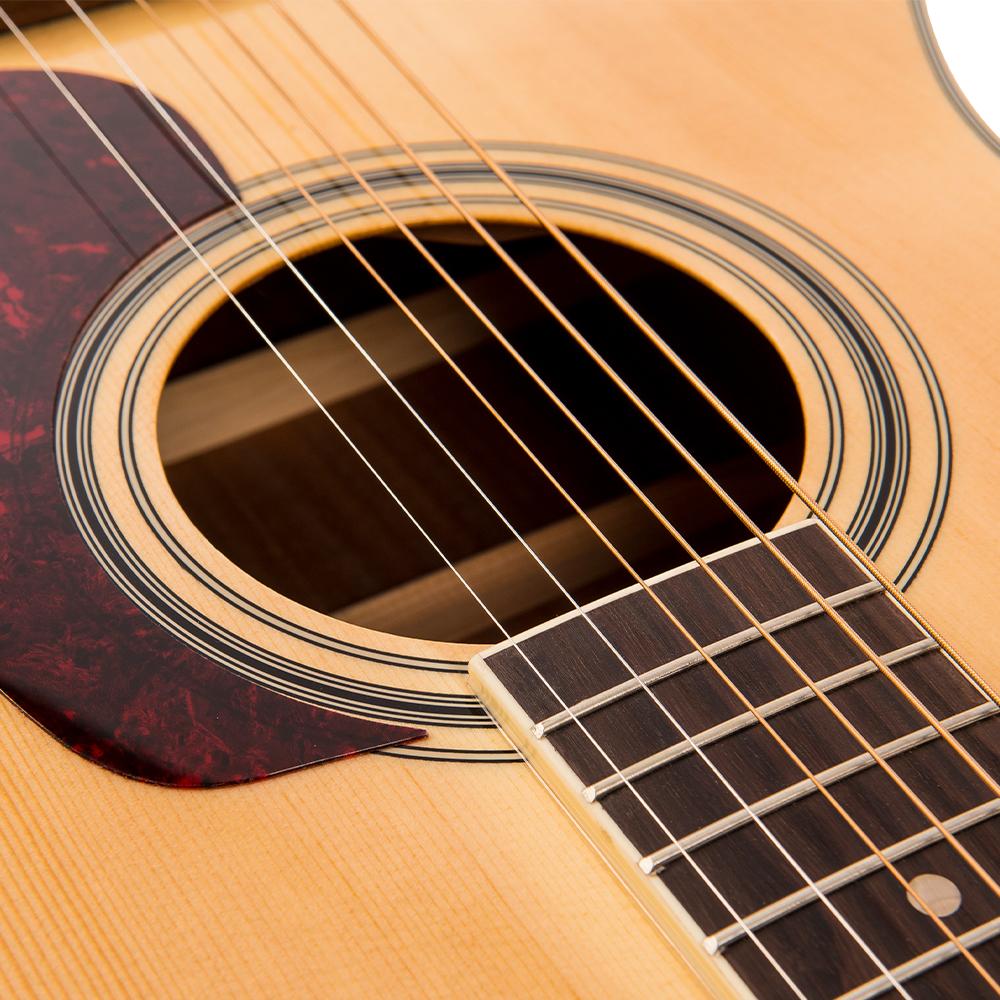 Vintage V300 Acoustic Folk Guitar Outfit ~ Natural - Fair Deal Music