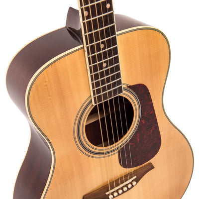Vintage V300 Acoustic Folk Guitar Outfit ~ Natural - Fair Deal Music