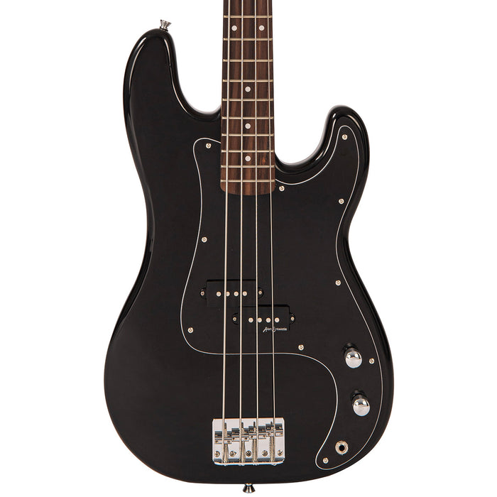 Vintage V40 Coaster Series Bass Guitar Pack ~ Boulevard Black - Fair Deal Music