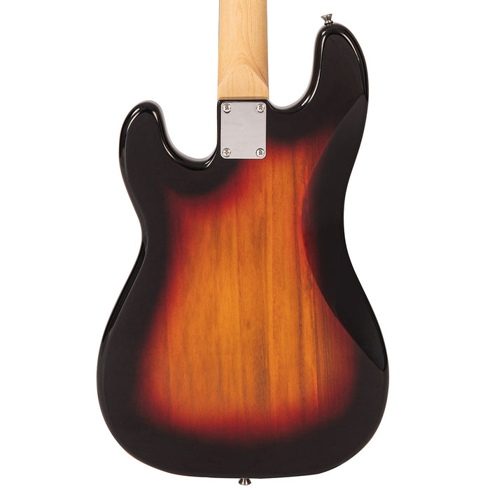 Vintage V40 Coaster Series Bass Guitar ~ 3 Tone Sunburst - Fair Deal Music