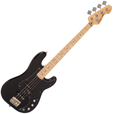 Vintage V42 ReIssued Bass Guitar ~ Boulevard Black - Fair Deal Music