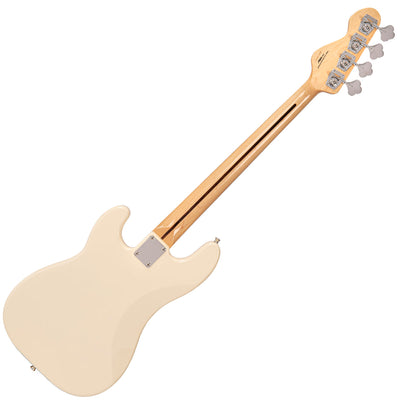 Vintage V42 ReIssued Bass Guitar ~ Vintage White - Fair Deal Music