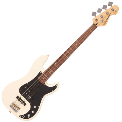 Vintage V42 ReIssued Bass Guitar ~ Vintage White - Fair Deal Music