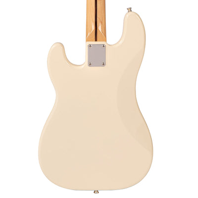 Vintage V42 ReIssued Bass Guitar ~ Vintage White - Fair Deal Music