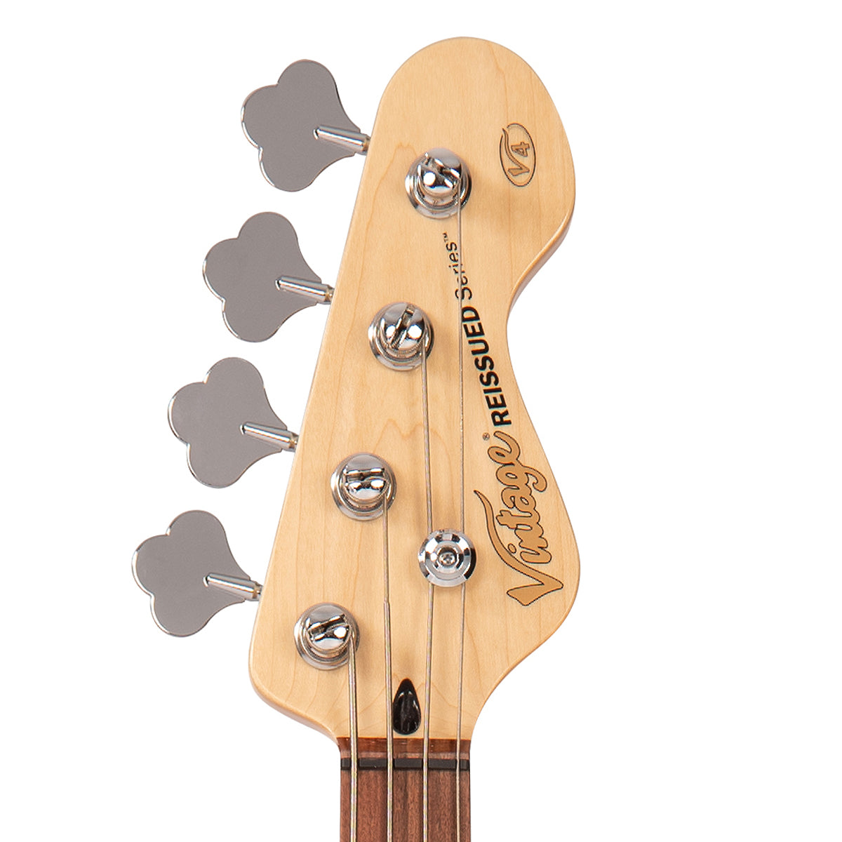 Vintage V42 ReIssued Bass Guitar ~ Vintage White - Fair Deal Music