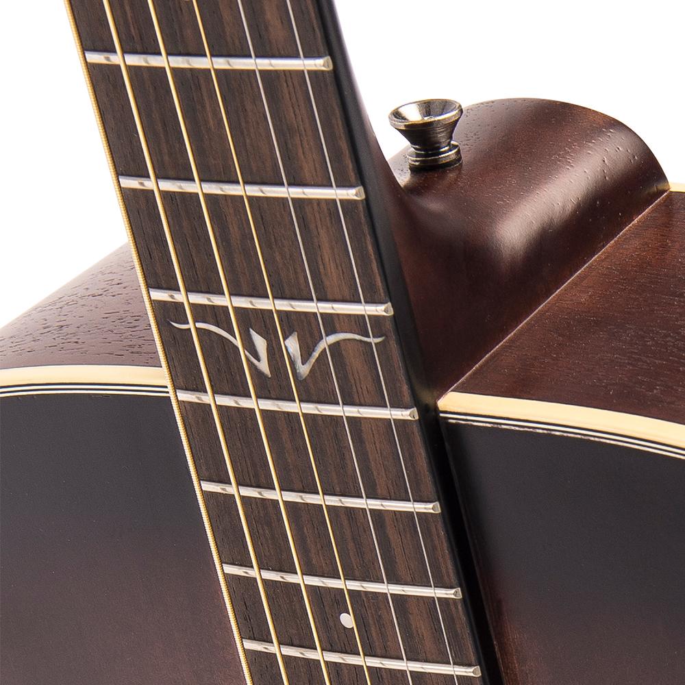 Vintage Historic Series 'Orchestra' Acoustic Guitar ~ Aged Finish - Fair Deal Music
