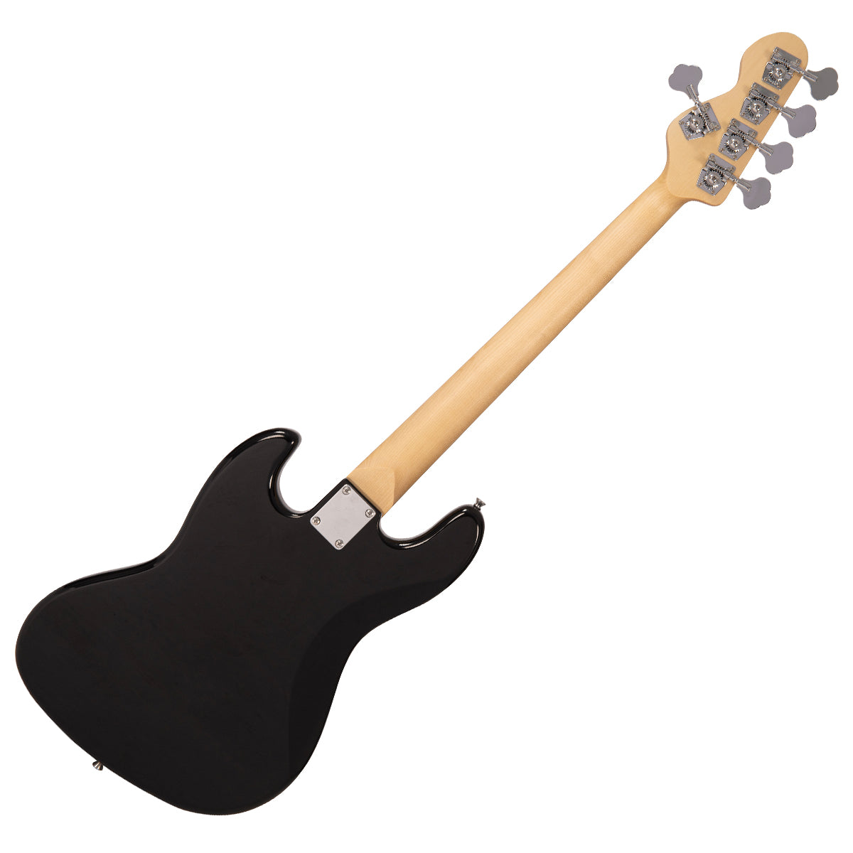 Vintage V495 Coaster Series 5-String Bass Guitar Pack ~ Boulevard Black - Fair Deal Music