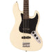 Vintage V49 Coaster Series Bass Guitar Pack ~ Vintage White - Fair Deal Music