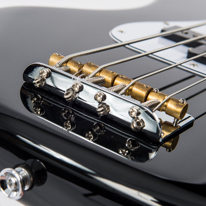 Vintage V4 ReIssued Bass Guitar - Boulevard Black - Fair Deal Music