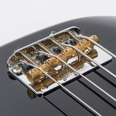 Vintage V4 ReIssued Bass Guitar - Boulevard Black - Fair Deal Music