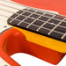 Vintage V4 ICON Bass ~ Distressed Firenza Red - Fair Deal Music