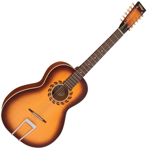 Vintage 'Statesboro' Paul Brett 12 String Acoustic ~ Satin Antique Burst - Fair Deal Music