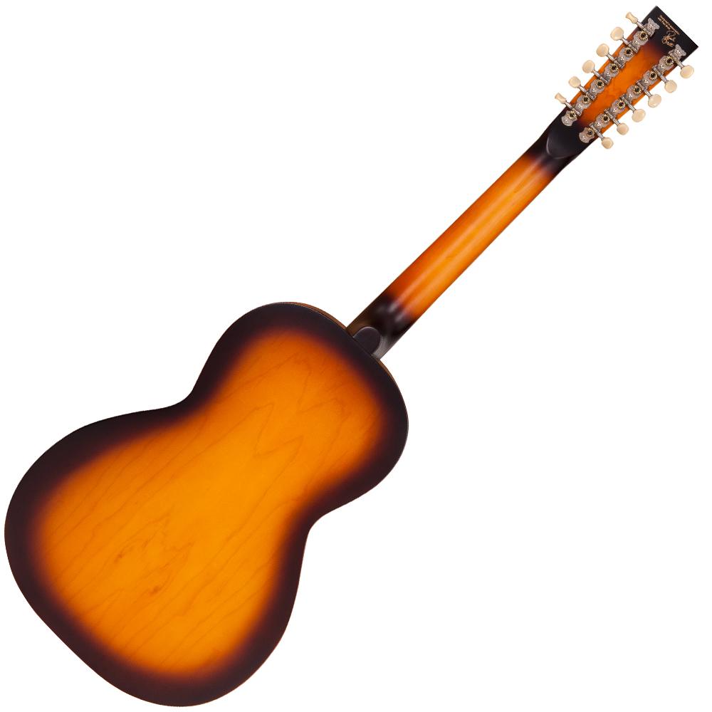 Vintage 'Statesboro' Paul Brett 12 String Acoustic ~ Satin Antique Burst - Fair Deal Music