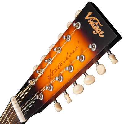 Vintage 'Statesboro' Paul Brett 12 String Acoustic ~ Satin Antique Burst - Fair Deal Music