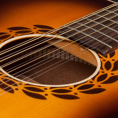 Vintage 'Statesboro' Paul Brett 12 String Acoustic ~ Satin Antique Burst - Fair Deal Music