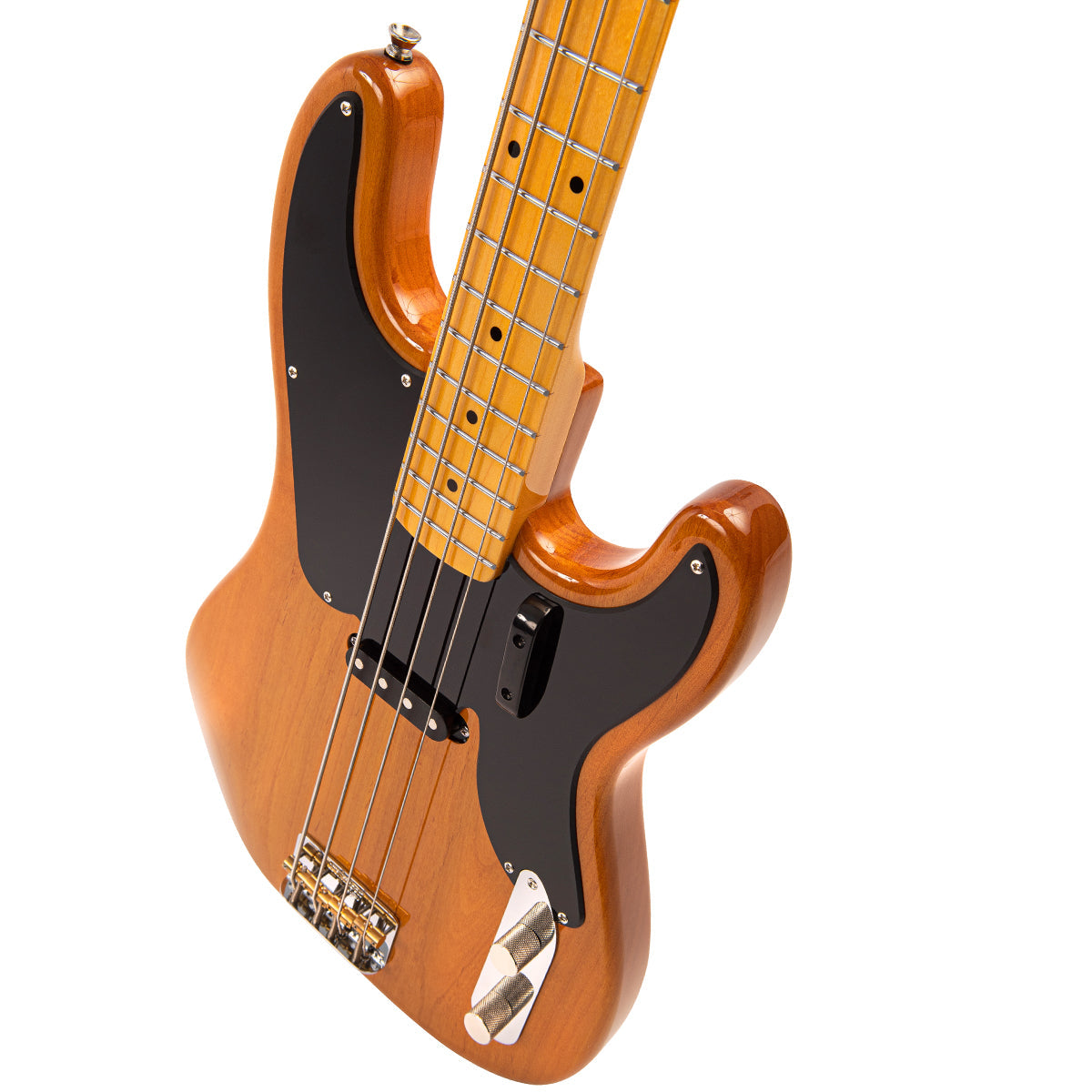 Vintage V51 ReIssued Bass Guitar ~ Vintage Blonde - Fair Deal Music