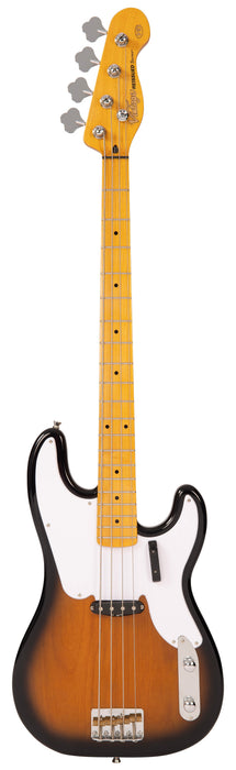 Vintage V51 ReIssued Bass Guitar ~ 2 Tone Sunburst - Fair Deal Music