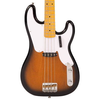 Vintage V51 ReIssued Bass Guitar ~ 2 Tone Sunburst - Fair Deal Music