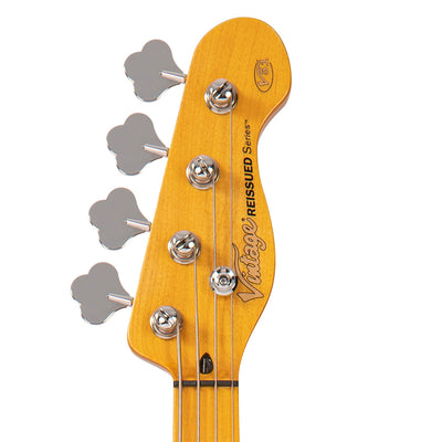 Vintage V51 ReIssued Bass Guitar ~ 2 Tone Sunburst - Fair Deal Music