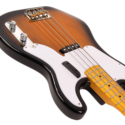 Vintage V51 ReIssued Bass Guitar ~ 2 Tone Sunburst - Fair Deal Music