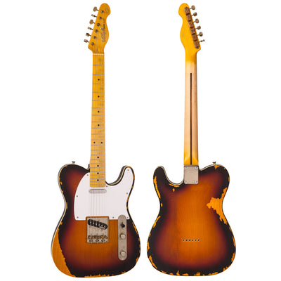 Vintage V59 ICON Electric Guitar ~ Distressed Sunburst - Fair Deal Music
