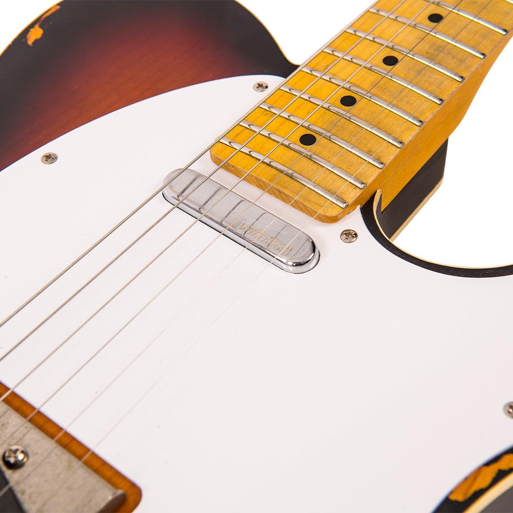 Vintage V59 ICON Electric Guitar ~ Distressed Sunburst - Fair Deal Music