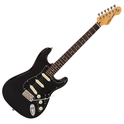 Vintage V60 Coaster Series Electric Guitar ~ Boulevard Black - Fair Deal Music