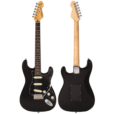 Vintage V60 Coaster Series Electric Guitar ~ Boulevard Black - Fair Deal Music