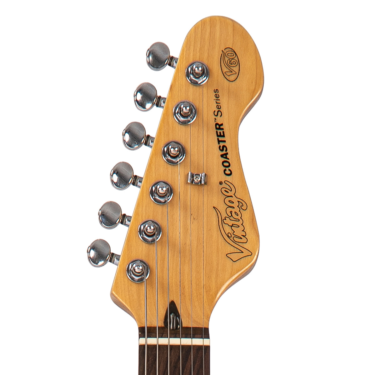 Vintage V60 Coaster Series Electric Guitar ~ Laguna Blue - Fair Deal Music
