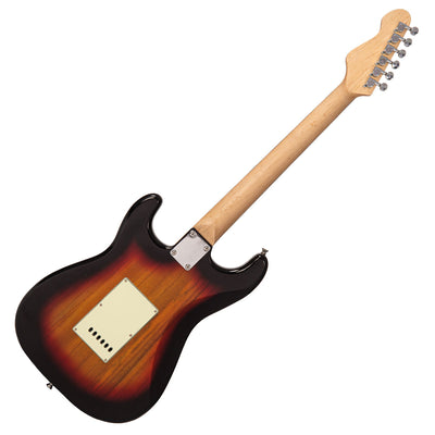 Vintage V60 Coaster Series Electric Guitar Pack ~ 3 Tone Sunburst - Fair Deal Music