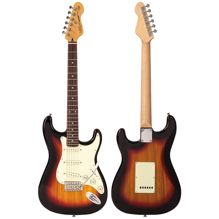 Vintage V60 Coaster Series Electric Guitar ~ 3 Tone Sunburst - Fair Deal Music