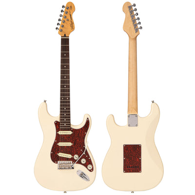 Vintage V60 Coaster Series Electric Guitar ~ Vintage White - Fair Deal Music