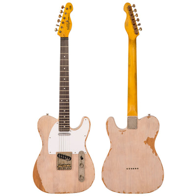 Vintage V62 ICON Electric Guitar ~ Distressed Ash Blonde - Fair Deal Music