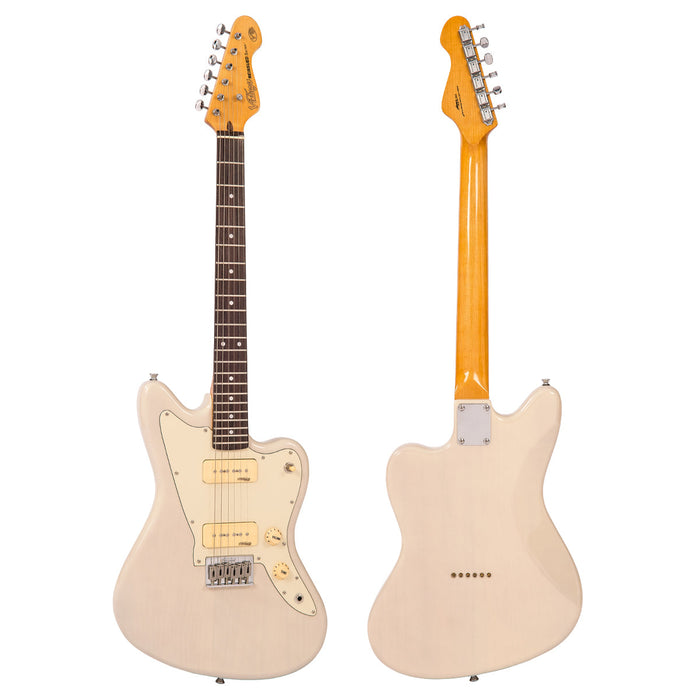 Vintage V65 ReIssued Hard Tail Electric Guitar ~ Blonde - Fair Deal Music