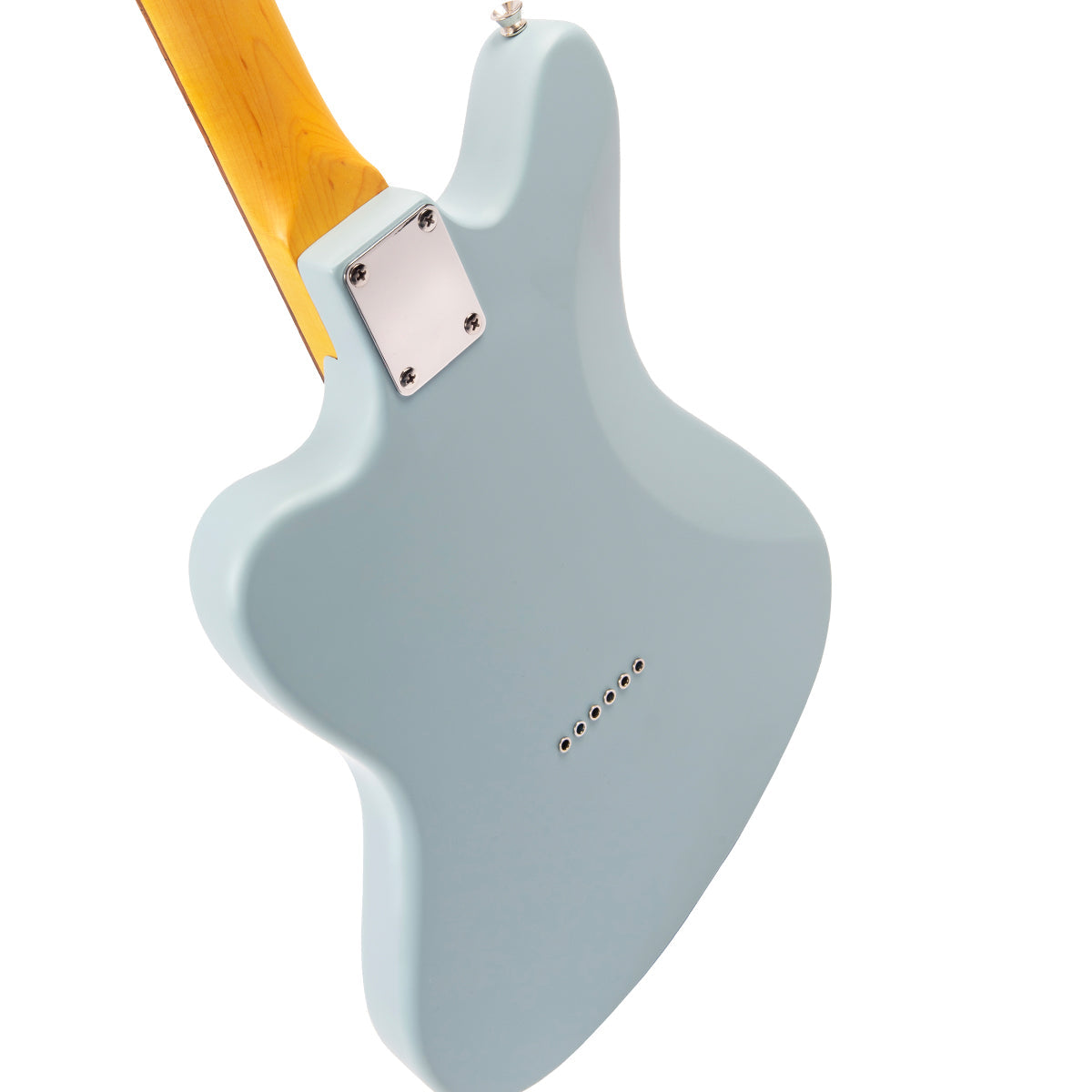 Vintage V65H ReIssued Hard Tail Electric Guitar ~ Satin Blue - Fair Deal Music