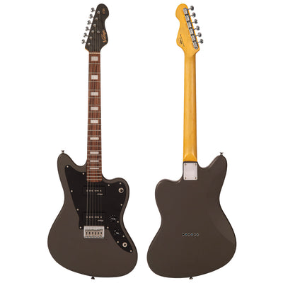 Vintage V65H ReIssued Hard Tail Electric Guitar ~ Satin Grey - Fair Deal Music