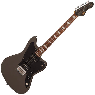Vintage V65H ReIssued Hard Tail Electric Guitar ~ Satin Grey - Fair Deal Music