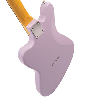 Vintage V65H ReIssued Hard Tail Electric Guitar ~ Satin Purple - Fair Deal Music