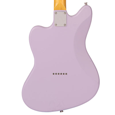 Vintage V65H ReIssued Hard Tail Electric Guitar ~ Satin Purple - Fair Deal Music