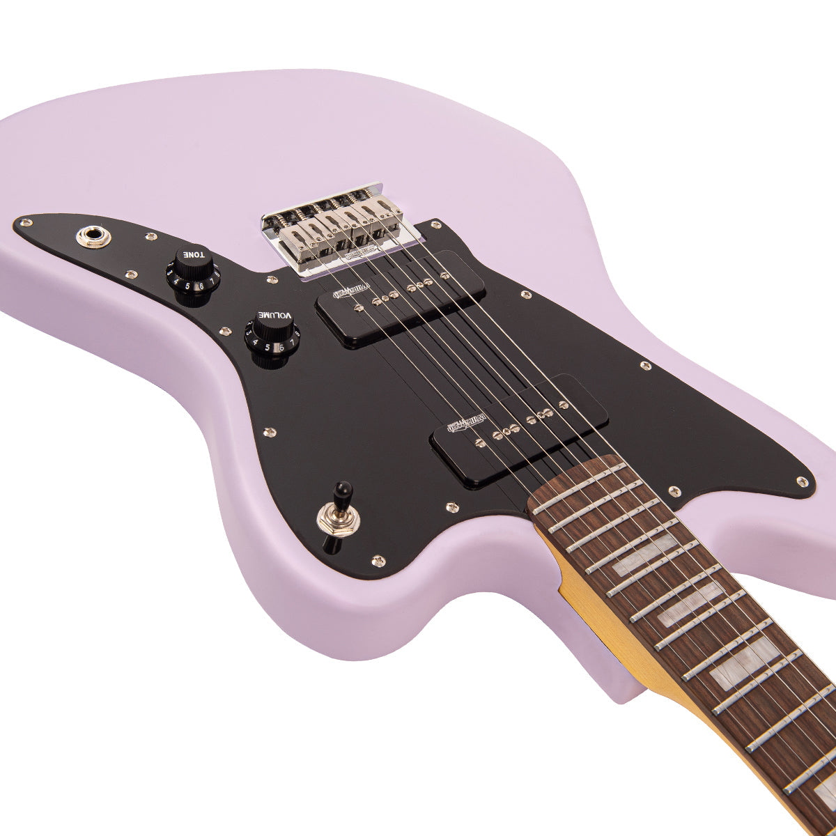 Vintage V65H ReIssued Hard Tail Electric Guitar ~ Satin Purple - Fair Deal Music