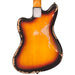 Vintage V65 ICON Vibrato Electric Guitar ~ Distressed Tobacco Sunburst - Fair Deal Music