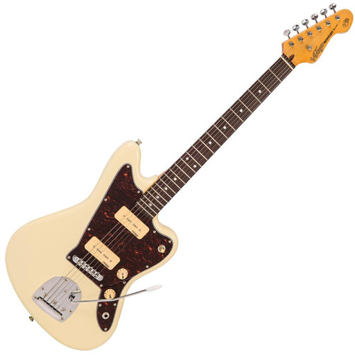 Vintage V65 ReIssued Vibrato Electric Guitar ~ Vintage White - Fair Deal Music