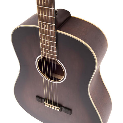 Vintage Historic Series 'Drop Shoulder' Acoustic Guitar ~ Aged Finish - Fair Deal Music