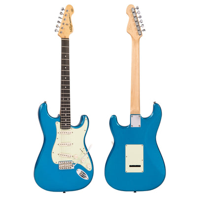 Vintage V6 ReIssued Electric Guitar ~ Candy Apple Blue - Fair Deal Music