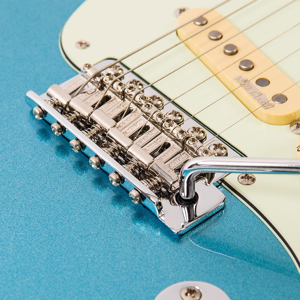 Vintage V6 ReIssued Electric Guitar ~ Candy Apple Blue - Fair Deal Music