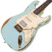 Vintage V6H ICON HSS Electric Guitar ~ Ultra-Gloss Distressed Laguna Blue - Fair Deal Music