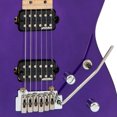 Vintage V6M24 ReIssued Series Electric Guitar ~ Pasadena Purple - Fair Deal Music
