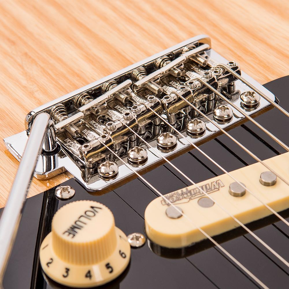 Vintage V6M ReIssued Electric Guitar ~ Natural Ash - Fair Deal Music